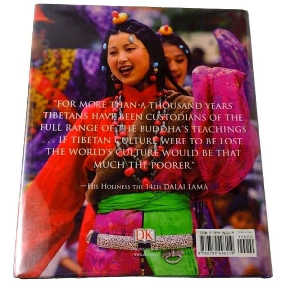 Tibetan Buddhist Life Coffee Table Illustrated Hardcover Book 1st Edition - Picture 2 of 7
